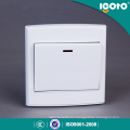 Igoto British Standard D3020 1 Gang 1 Way 20A Interruptor de luz eléctrica